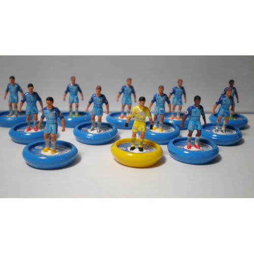 Subbuteo Andrew Table Soccer Manchester City 2016-2017 on WSB Professional Bases
